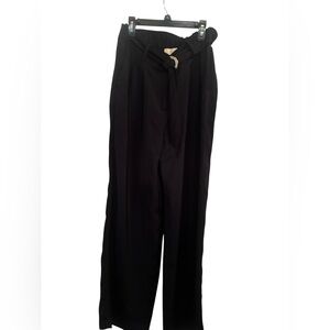 Michael Kors Black Wide Leg Pants